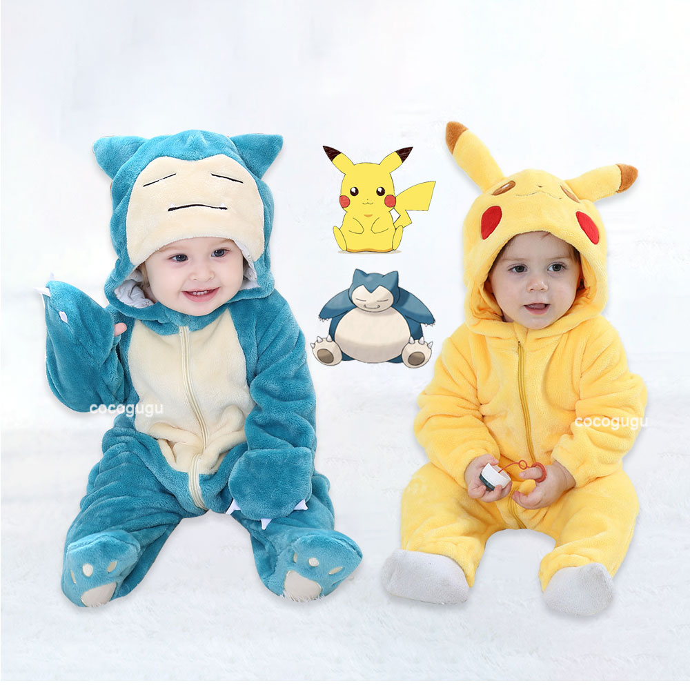 Baby Products Manufacturers - Costume Pokemon 0-5 ans, barboteuse ronflex