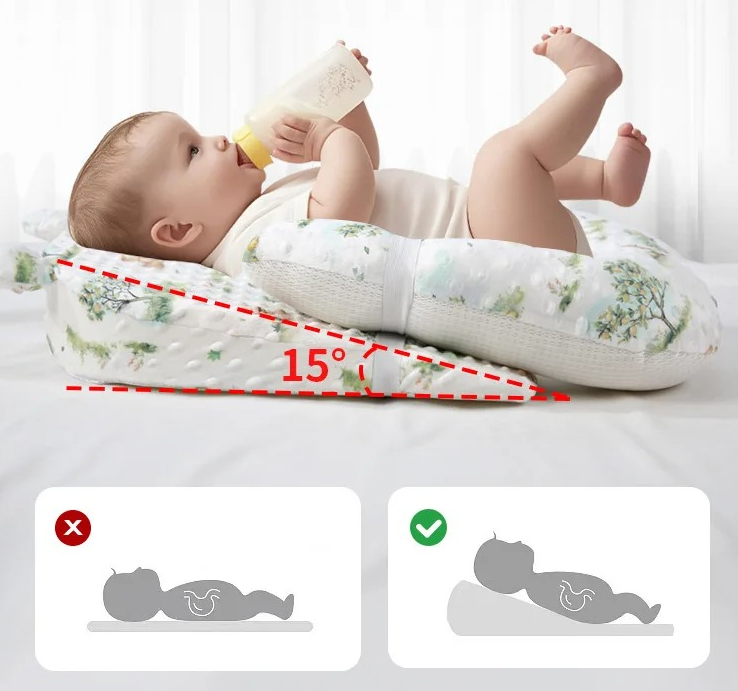Anti-Roll Baby Pillow - Oreiller pour bébé, protecteur de tête