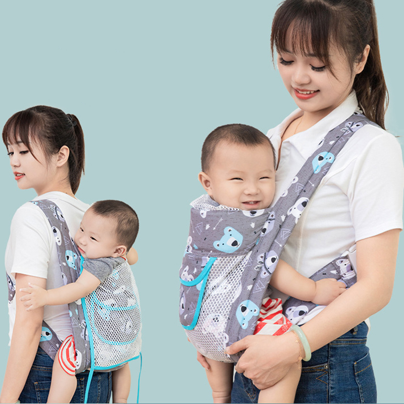 Ergonomic Baby Carrier - Porte-bébé réglable devant câlin horizontal ergonomique