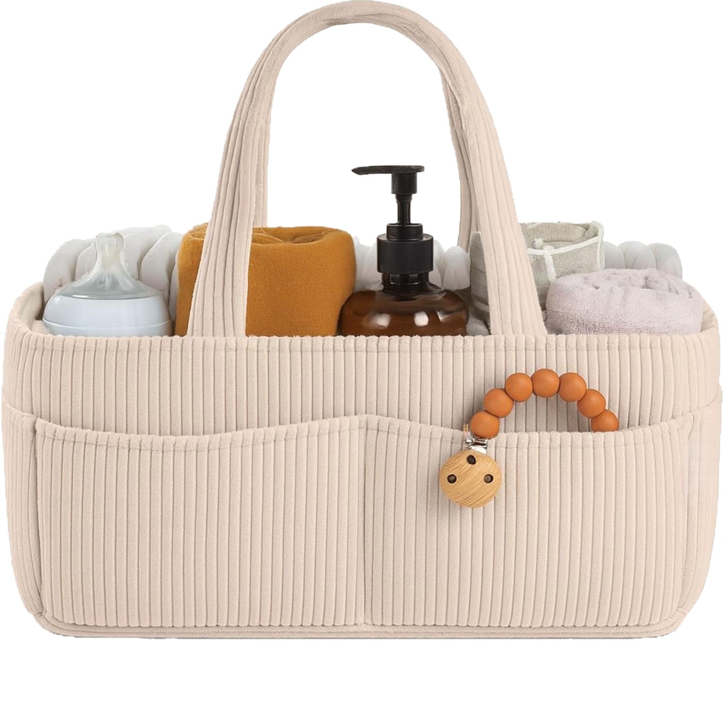 Baby Products Basket - Nouvel Organisateur de Couches en Velours