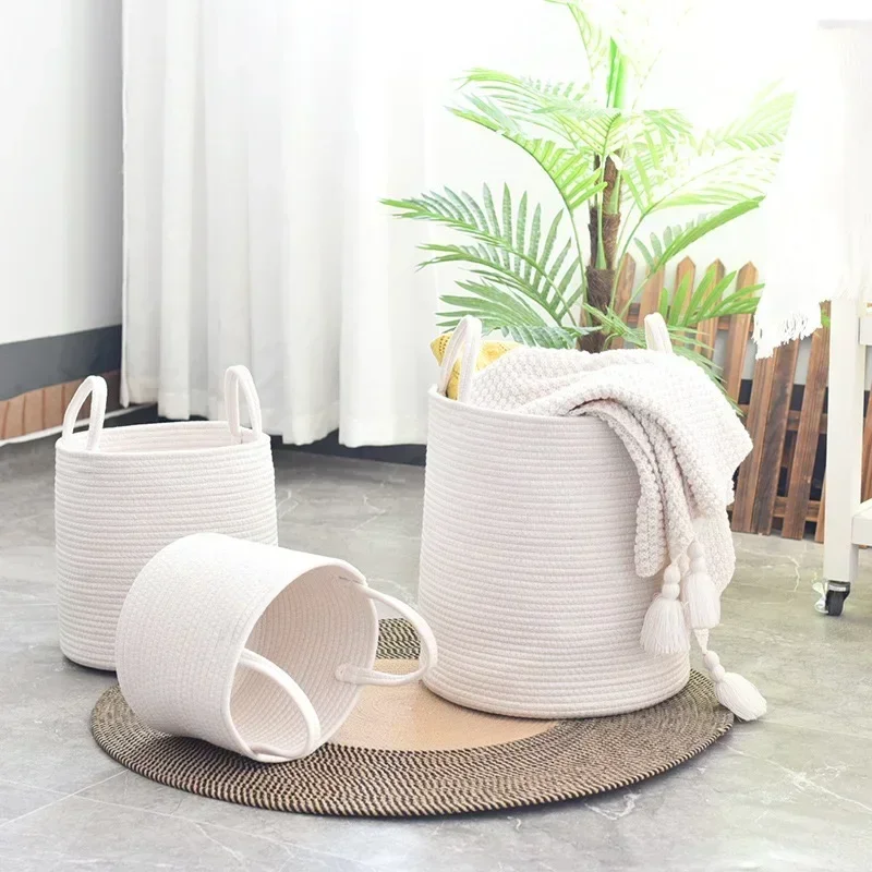 Grand panier à linge tissé, pa - Baby Products Basket avis et prix