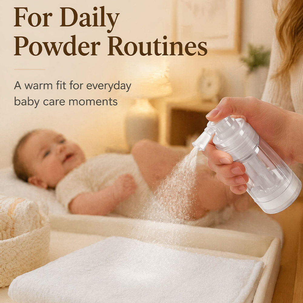 Flacon pulvérisateur de poudre - Baby Products Distributor avis et prix