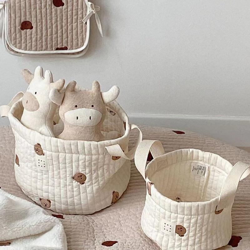 Sac à couches brodé ours migno - Baby Products Basket avis et prix
