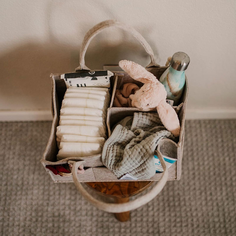 Porte-couches - Bac de rangeme - Baby Products Basket avis et prix