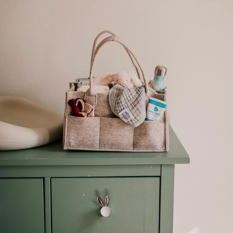 Porte-couches - Bac de rangeme - Baby Products Basket avis et prix